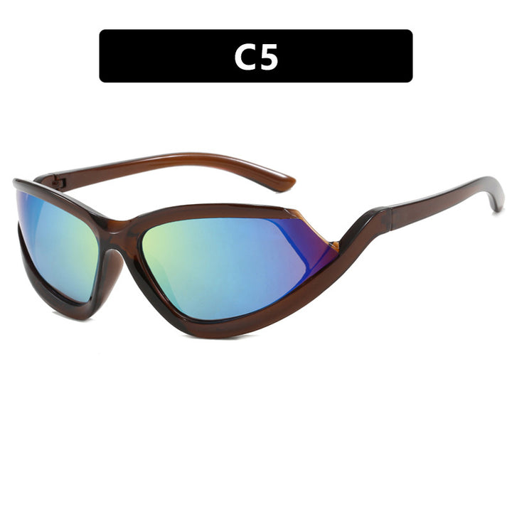 Futuristic Y2K Sunglasses – Fashion Show Vibes - Flossy Mom