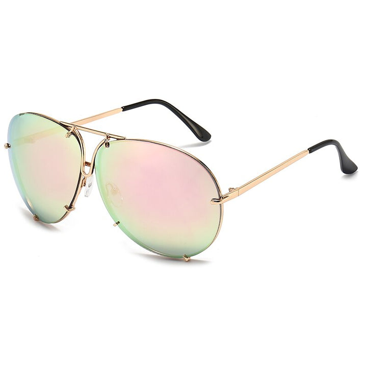 Designer Retro Women's Oversized Y2K Sunglasses