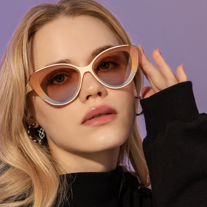 Women's Small Cat Eye Frame Sunglasses