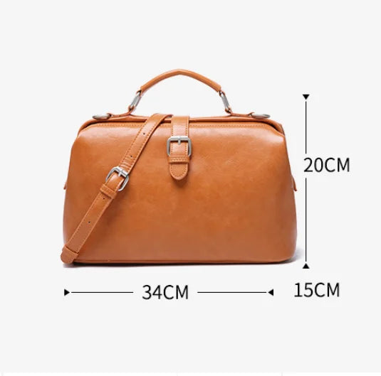 Chic Classic Design Soft PU Leather Large-capacity Messenger Handbags Gen U Us Products