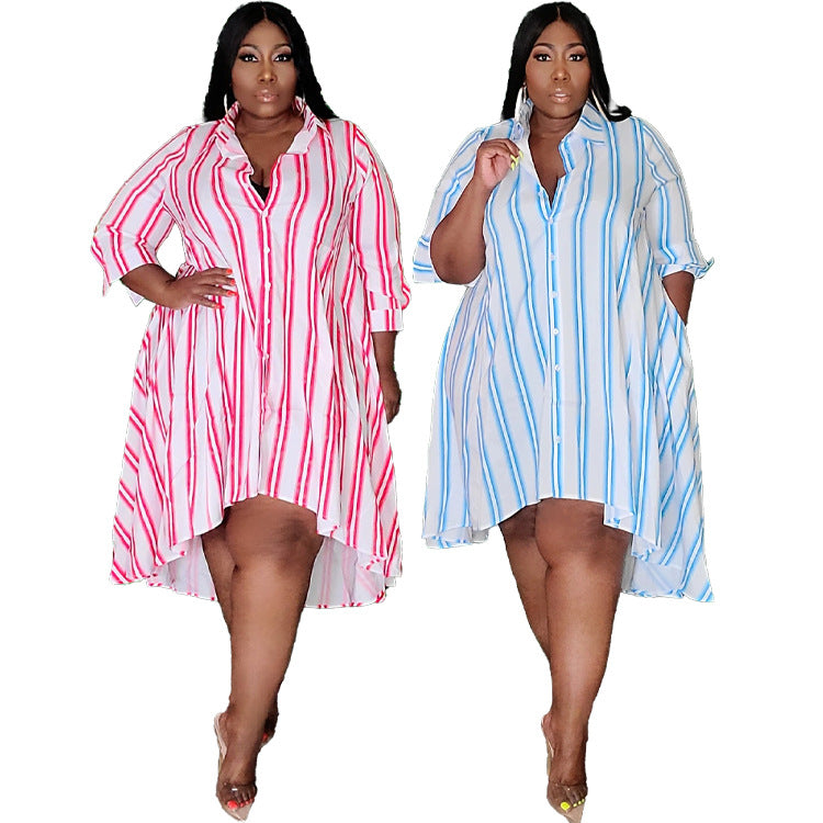 Chic Single Breasted Superior Comfort Shirt Dresses Gen U Us Products