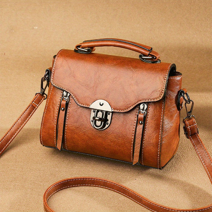 Classic Square Crossbody Turn-Lock Satchel Handbags Gen U Us Products