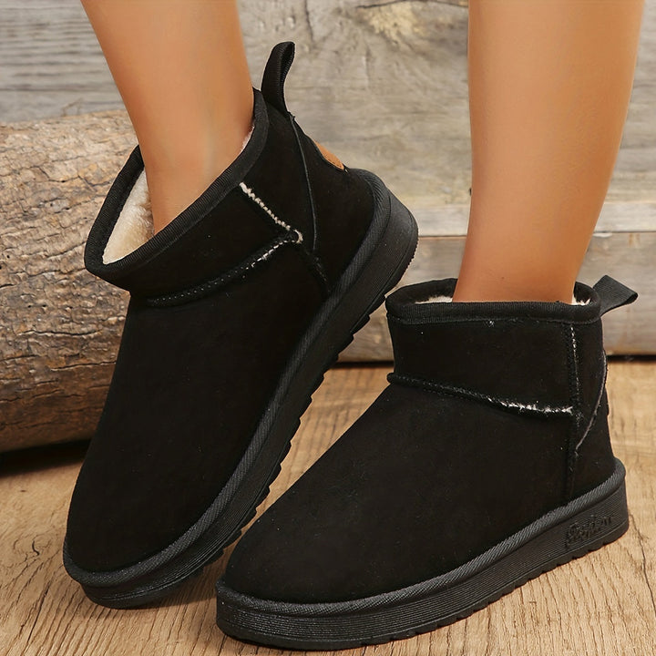 Comfortable Warm Fleece Non-slip Ankle Snow Boots Gen U Us Products