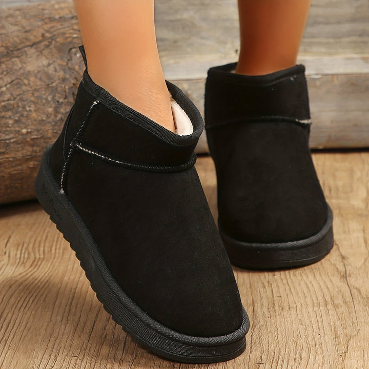 Comfortable Warm Fleece Non-slip Ankle Snow Boots Gen U Us Products