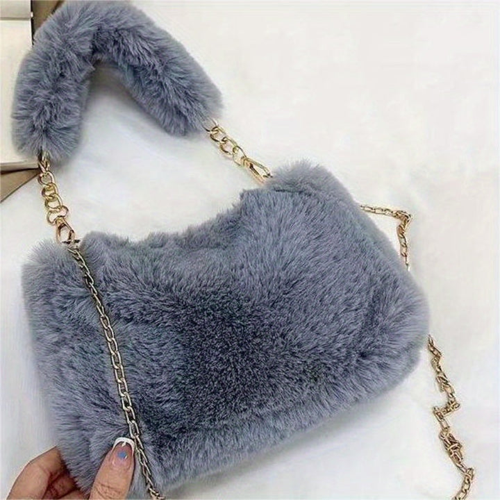 Cute Soft Plush Fluffy Crossbody Tote Handbags Gen U Us Products