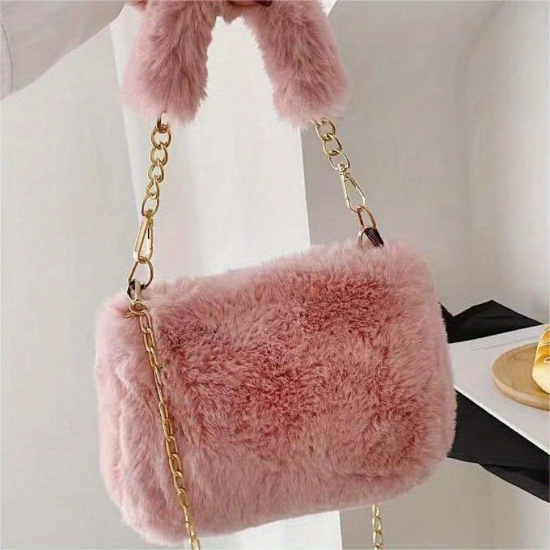 Cute Soft Plush Fluffy Crossbody Tote Handbags Gen U Us Products