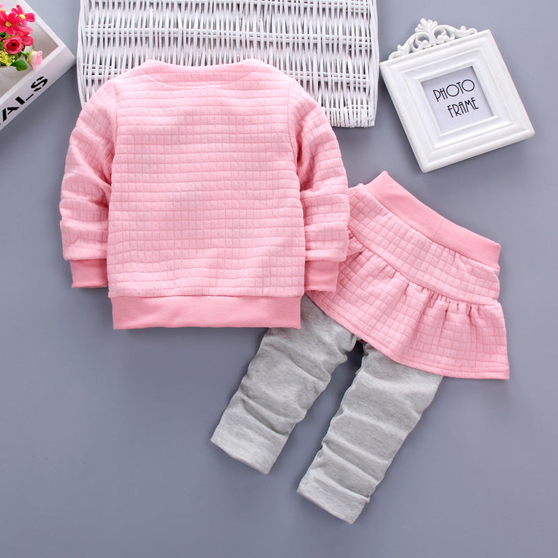 Cute Happy Bunny Cotton Shirt and Two Tone Pants - Gen U Us Products