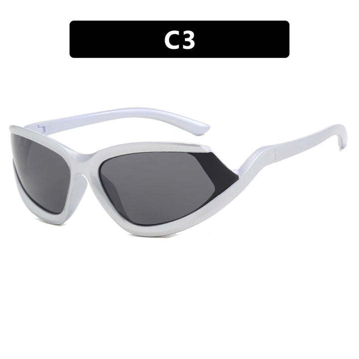 Futuristic Y2K Sunglasses – Fashion Show Vibes - Flossy Mom