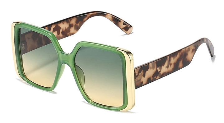 High Fashion Oversize Square UV400 Women’s Sunglasses