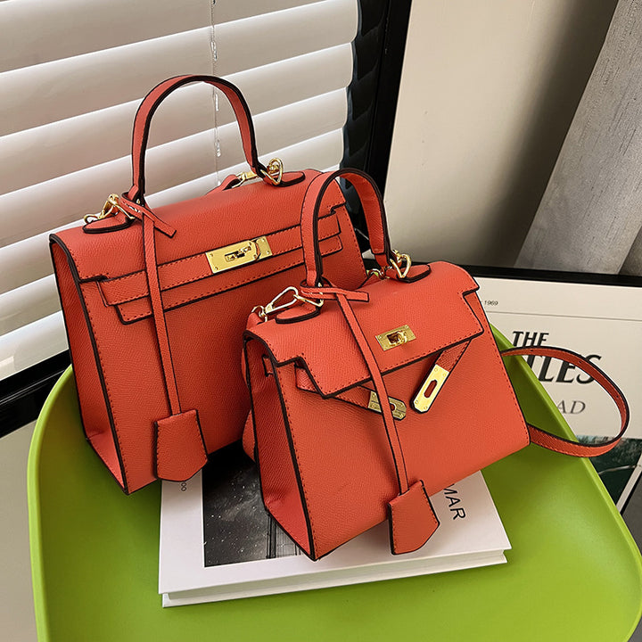 orange Retro Luxury Crossbody Bag
