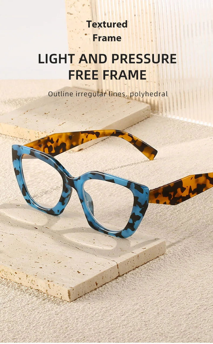 Designer Y2K Style Anti Blue Light Reflection Cat Eye Sunglasses - Gen U Us Products -  