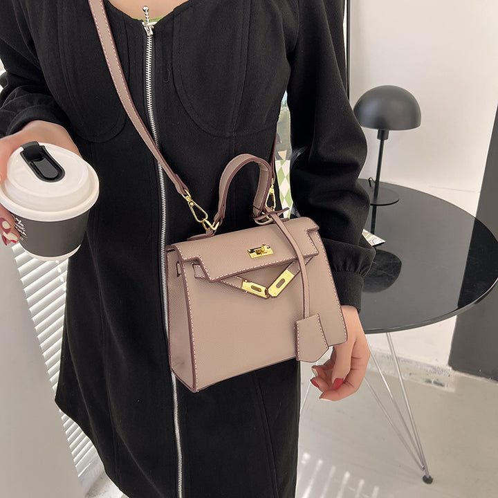 khaki Retro Luxury Crossbody Bag