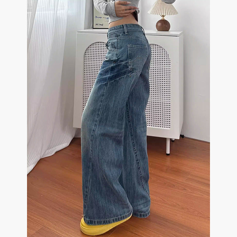 Women's Cloud-Soft Stretch Blue Denim Jeans