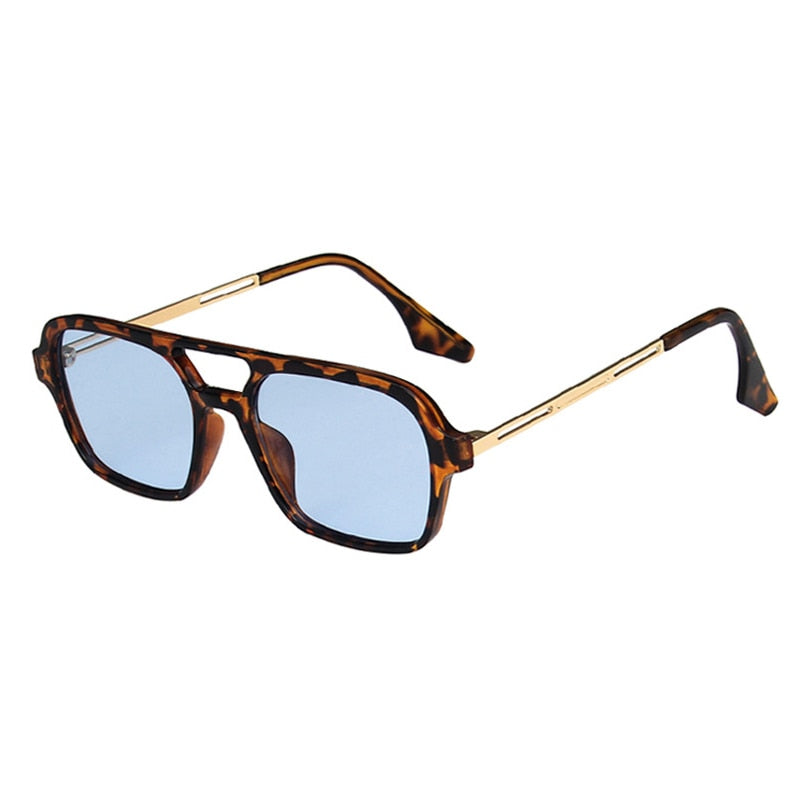 😎 Hollow Double Bridge Square Frames Sunglasses ✨ - Flossy Mom