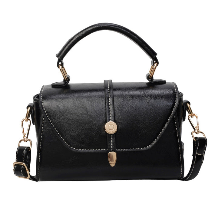 Women's Designer-Inspired Small Square Crossbody Bag Size Guide — Sleek Luxury PU Leather Handbag