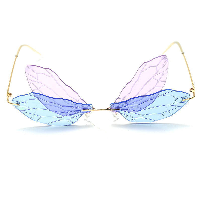 Women's Oversized Butterfly Sunglasses 