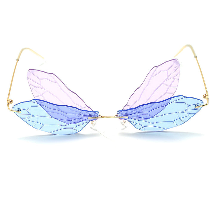 Women's Oversized Butterfly Sunglasses 