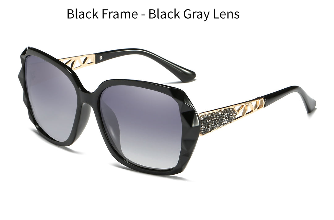 Premium Oversize Square Polarized Women Sunglasses