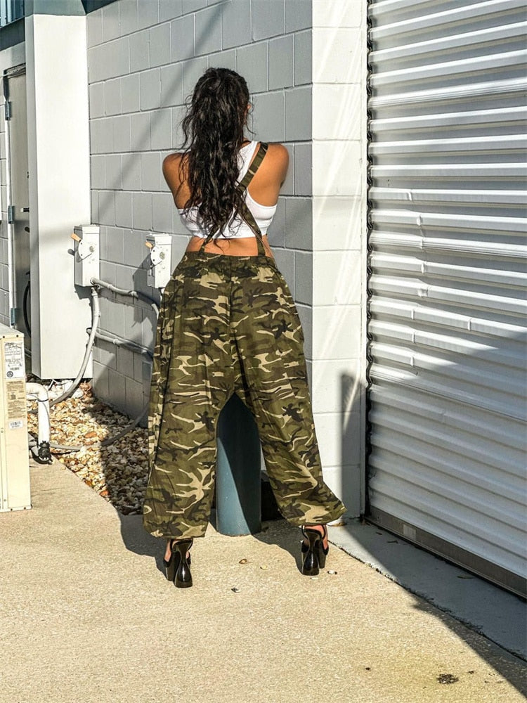 Exceptional Comfort Camouflage Cargo Jumpsuit in Plus Sizes Gen U Us Products