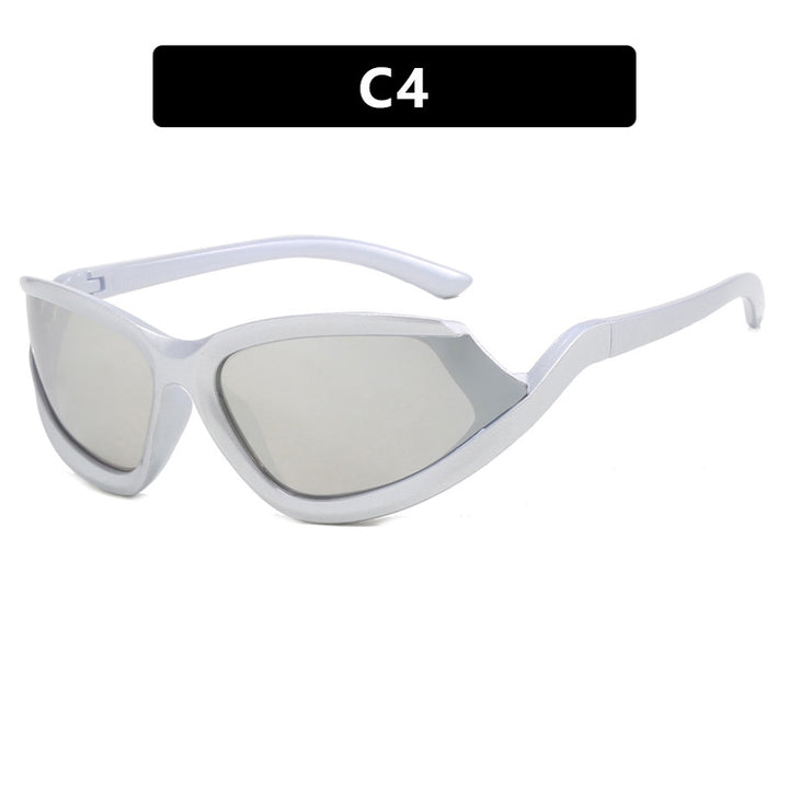 Futuristic Y2K Sunglasses – Fashion Show Vibes - Flossy Mom