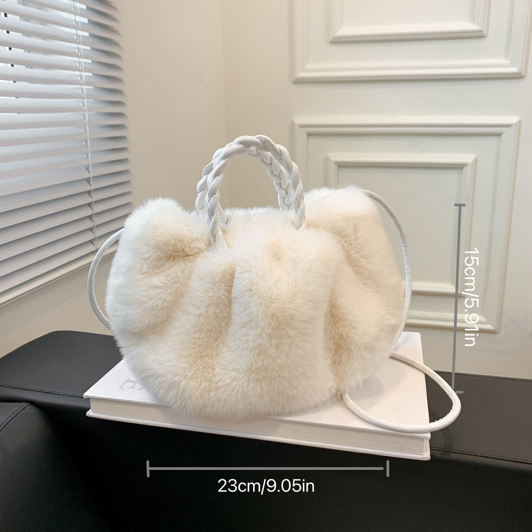 Fashionable Soft Plush Fluffy Crossbody Handbags Gen U Us Products