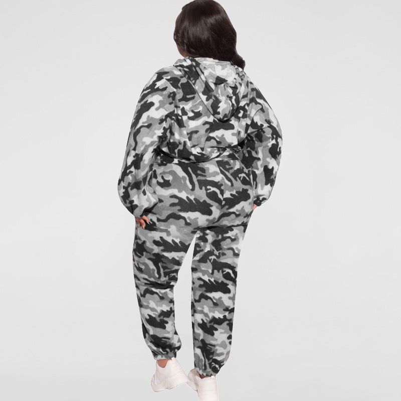 Fashionable Camouflage Design 2Pcs Top and Pants - Gen U Us Products