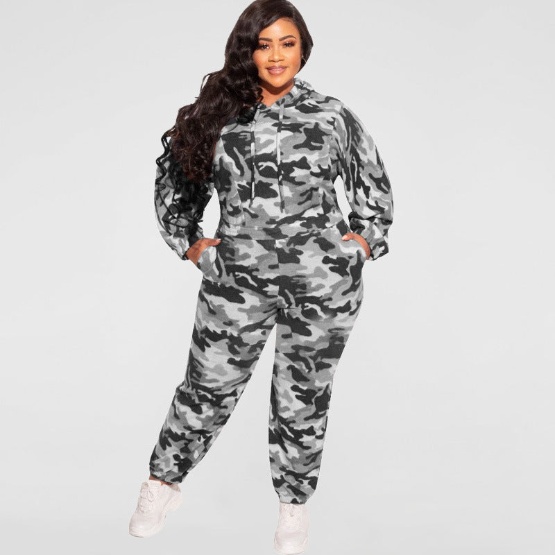 Fashionable Camouflage Design 2Pcs Top and Pants - Gen U Us Products