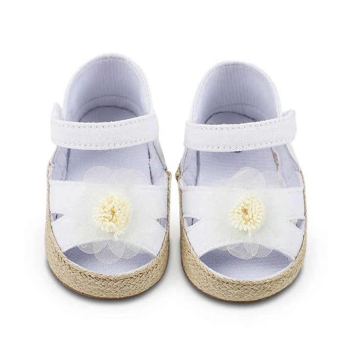 Flower Detail Soft Sole Anti-Slip First Walker Sandals - Gen U Us Products -  