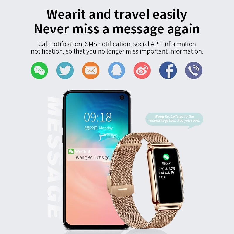 Full Touch Screen Health Helping Fitness LIGE Smartwatches - Gen U Us Products