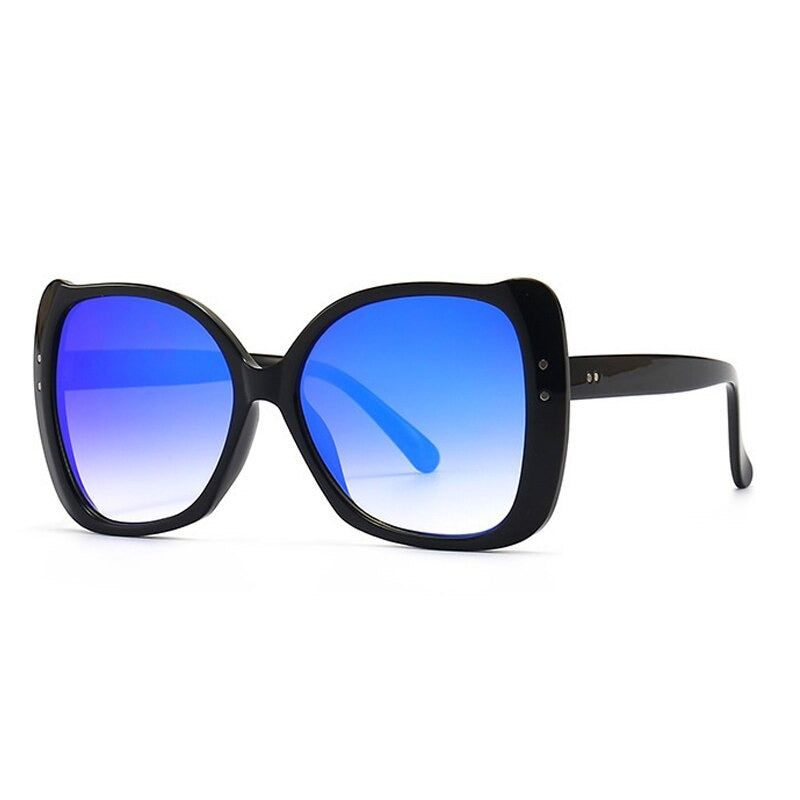 Glamorous Oversize Designer Cat Eye Sunglasses - Gen U Us Products