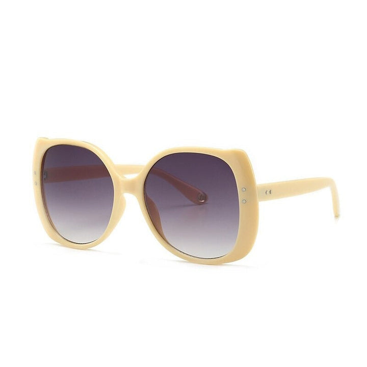Glamorous Oversize Designer Cat Eye Sunglasses - Gen U Us Products
