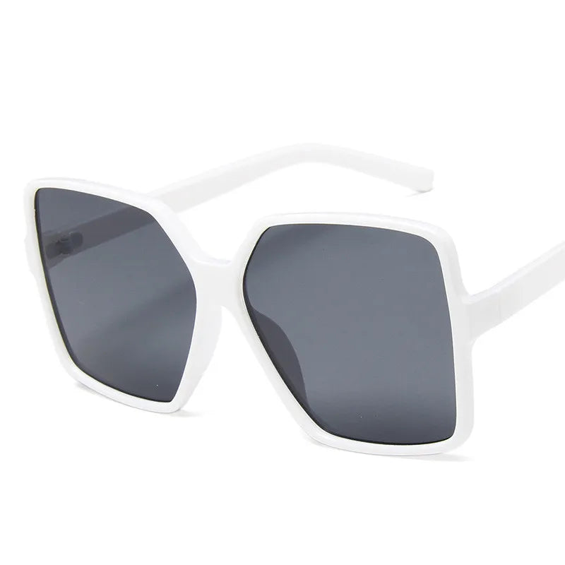 Designer Oversized Square Frame UV Protection Sunglasses - Flossy Mom