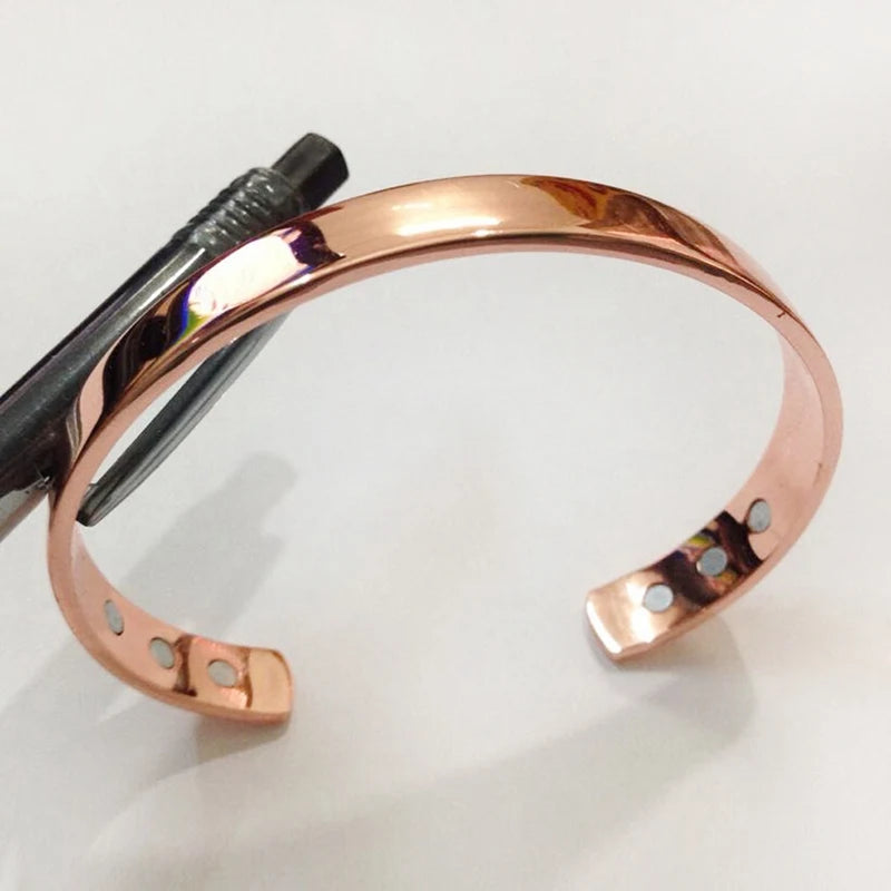 Magnet Energy Health Pure Copper Rose Gold Plated Bracelets