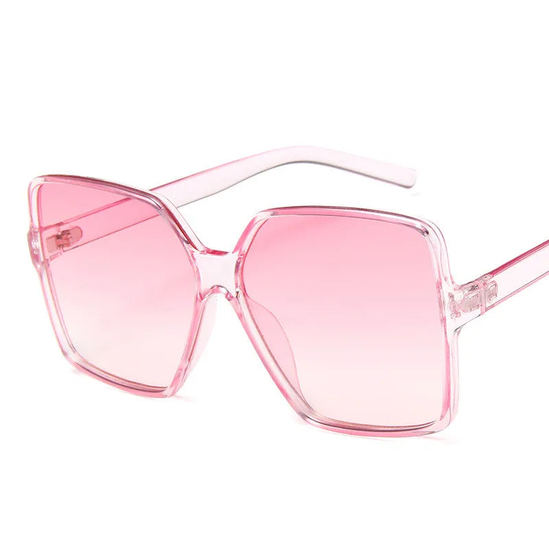 Designer Oversized Square Frame UV Protection Sunglasses - Flossy Mom