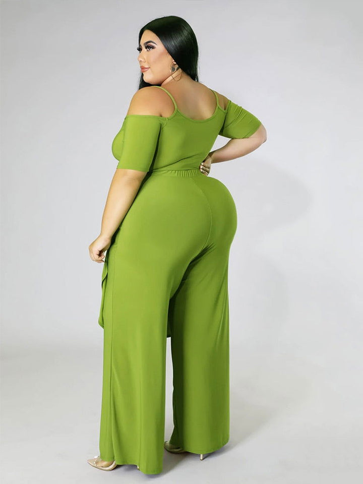 Home or Office All-day-wear Off Shoulder Backless Top & Pants - Gen U Us Products -  