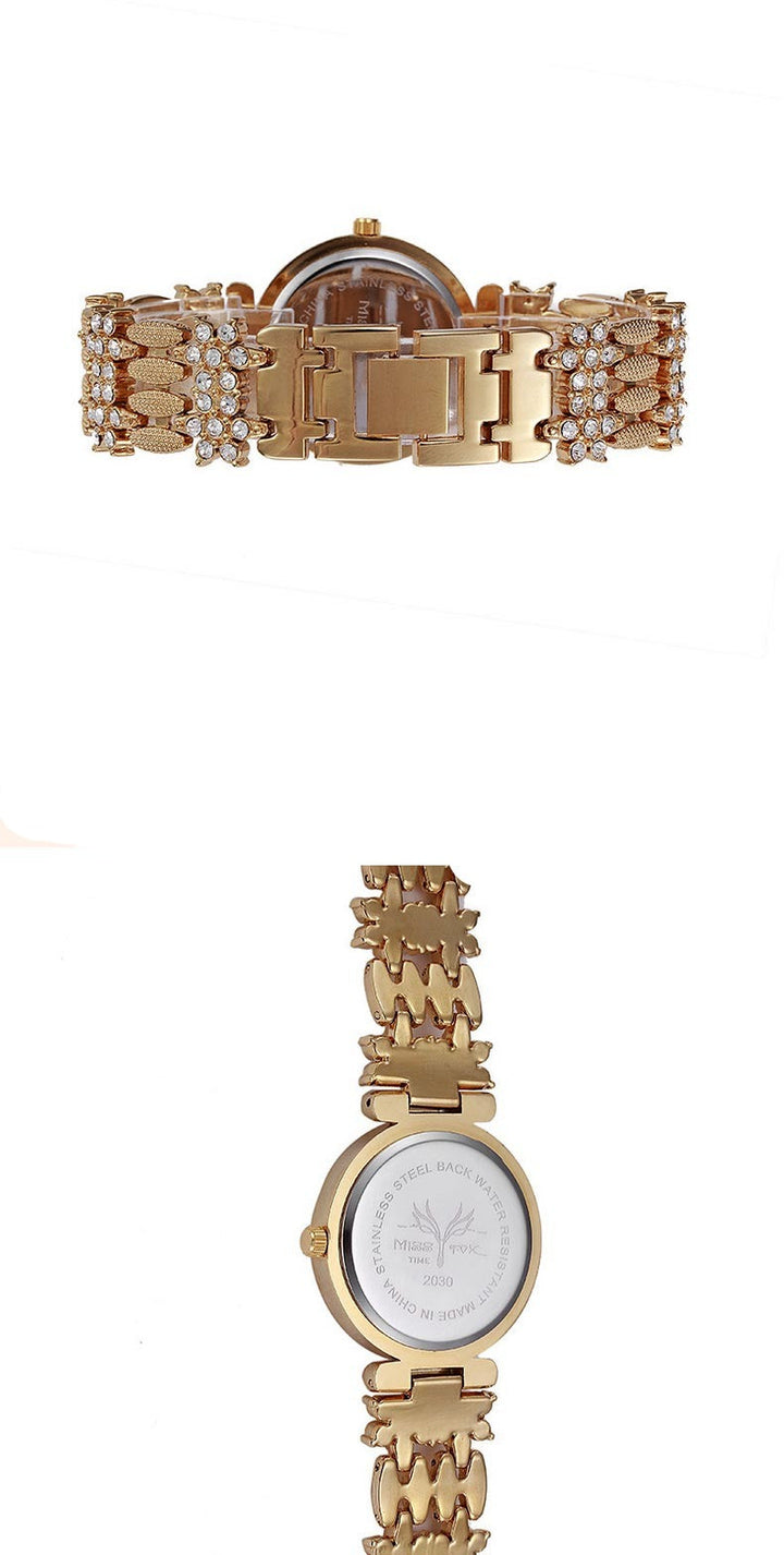 Luxury Steel Mesh Full Butterfly Diamond MISSFOX Quartz Watches - Gen U Us Products