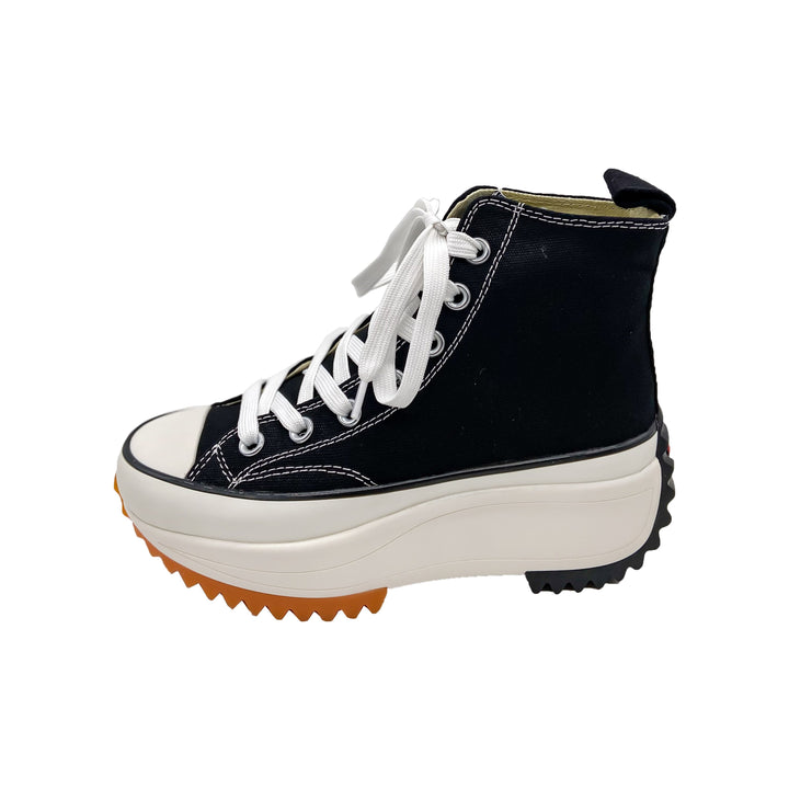 Modern Eye-catching High Top Design Canvas Platform Sole Sneakers - Gen U Us Products
