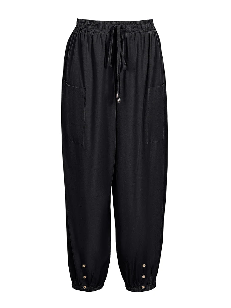 Curvy Fit Wide-Leg Pants – Flattering & Casual - Flossy Mom