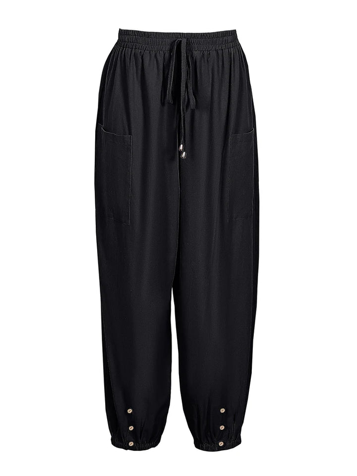 Curvy Fit Wide-Leg Pants – Flattering & Casual - Flossy Mom