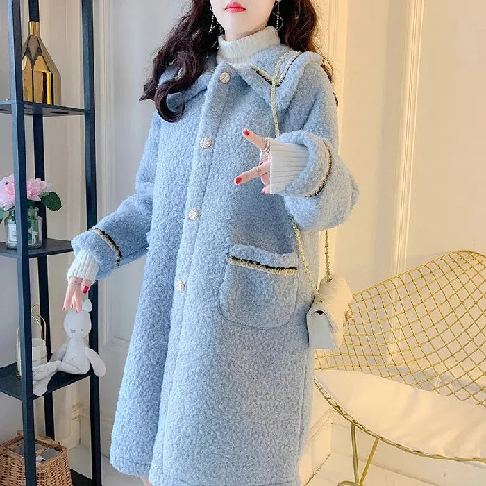 Cozy Up This Season – Oversized Mid-Length Wool Coats - Flossy Mom