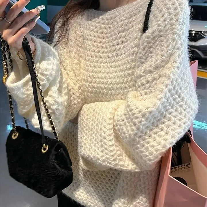 High-end Gentle Thick Needle Knit Sweaters