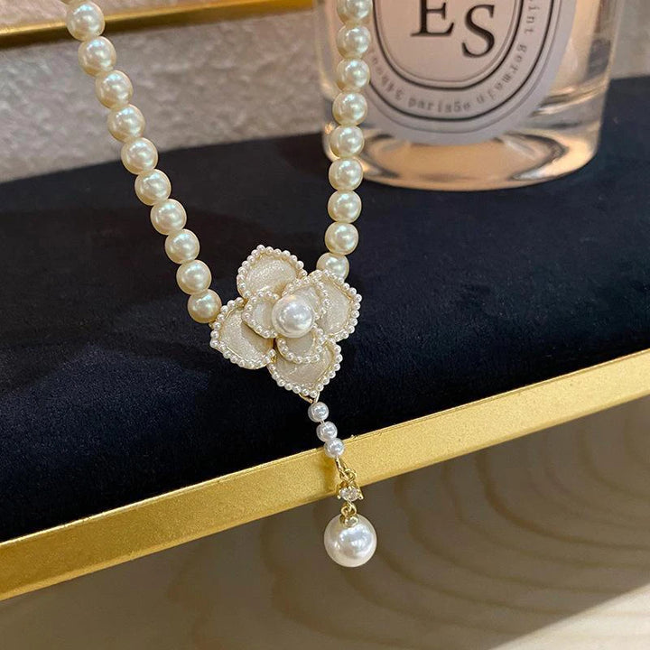 Sweet Elegant Pearl Flower Pendant Jewelry Sets - Flossy Mom