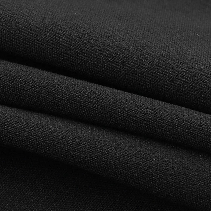 Half High Collar Bodycon Mini Office Dresses