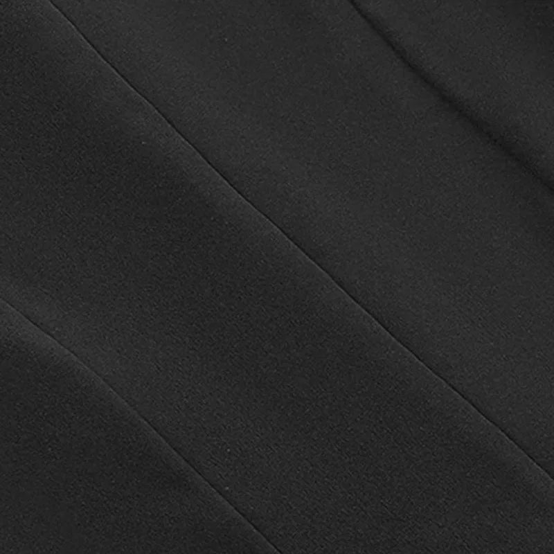 Half High Collar Bodycon Mini Office Dresses