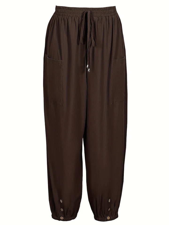 Curvy Fit Wide-Leg Pants – Flattering & Casual - Flossy Mom