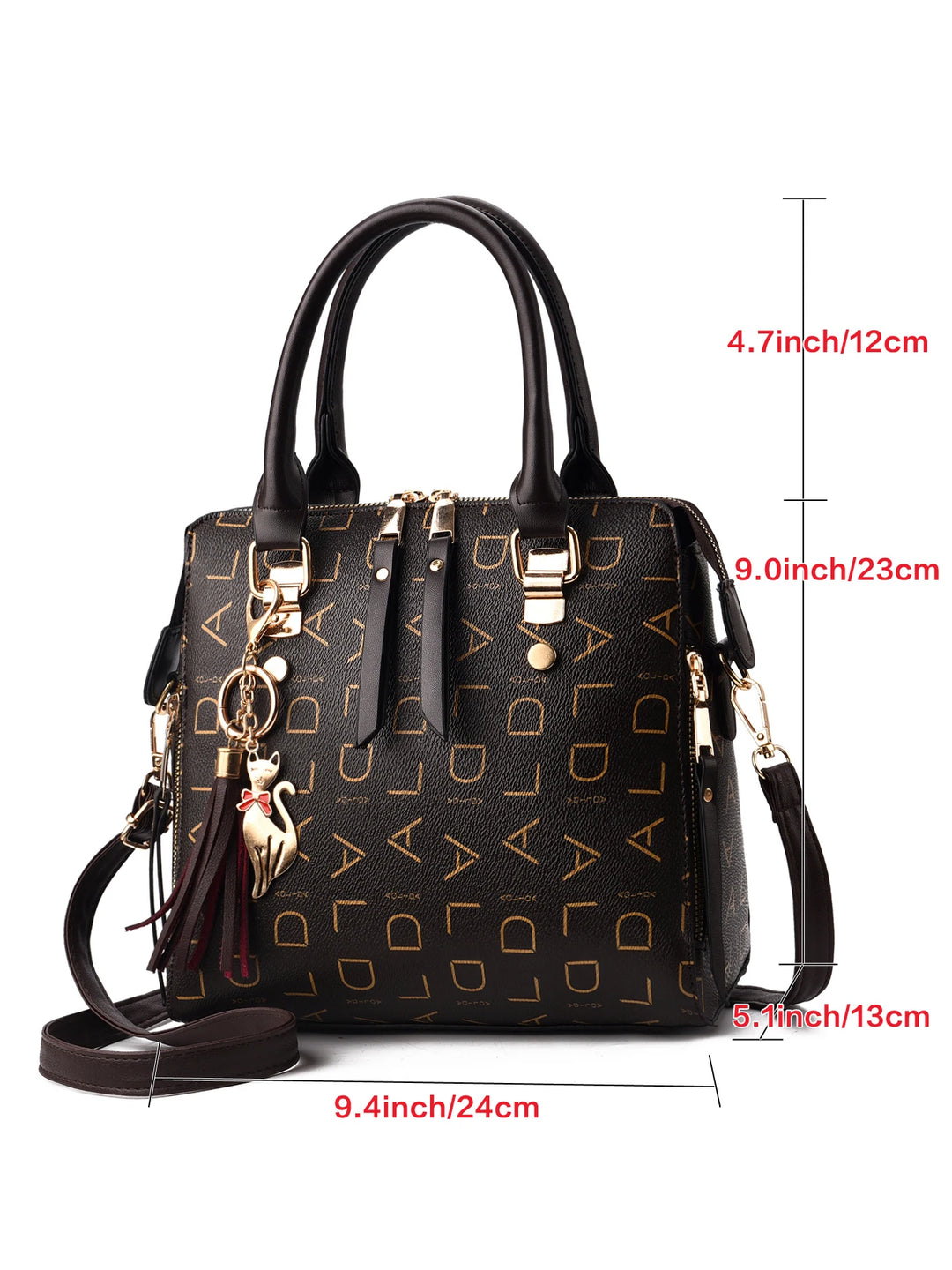 High-End Designer Style PU Leather Handbags - Flossy Mom