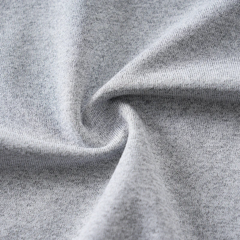 Close-up of gray fabric with folds