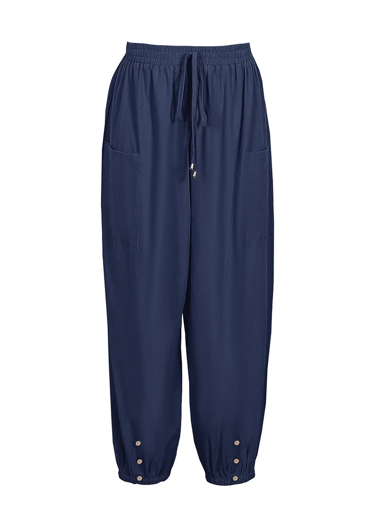 Curvy Fit Wide-Leg Pants – Flattering & Casual - Flossy Mom