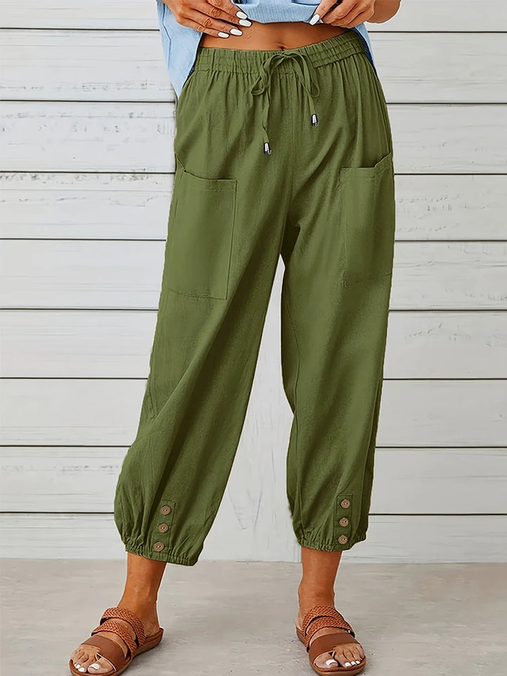 Curvy Fit Wide-Leg Pants – Flattering & Casual - Flossy Mom