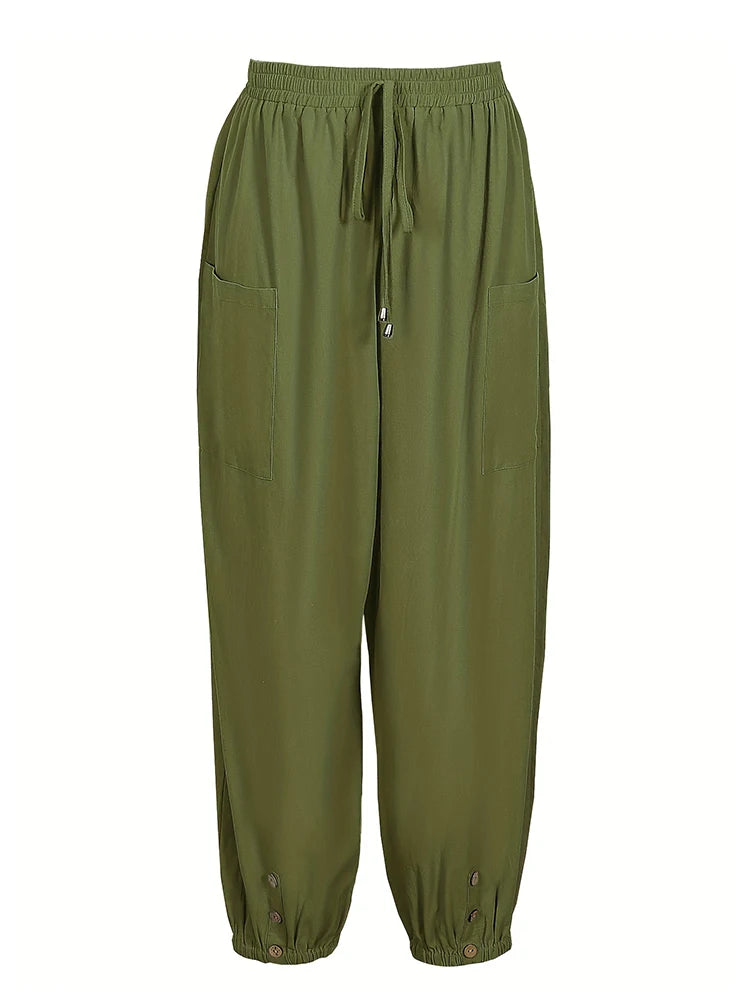 Curvy Fit Wide-Leg Pants – Flattering & Casual - Flossy Mom